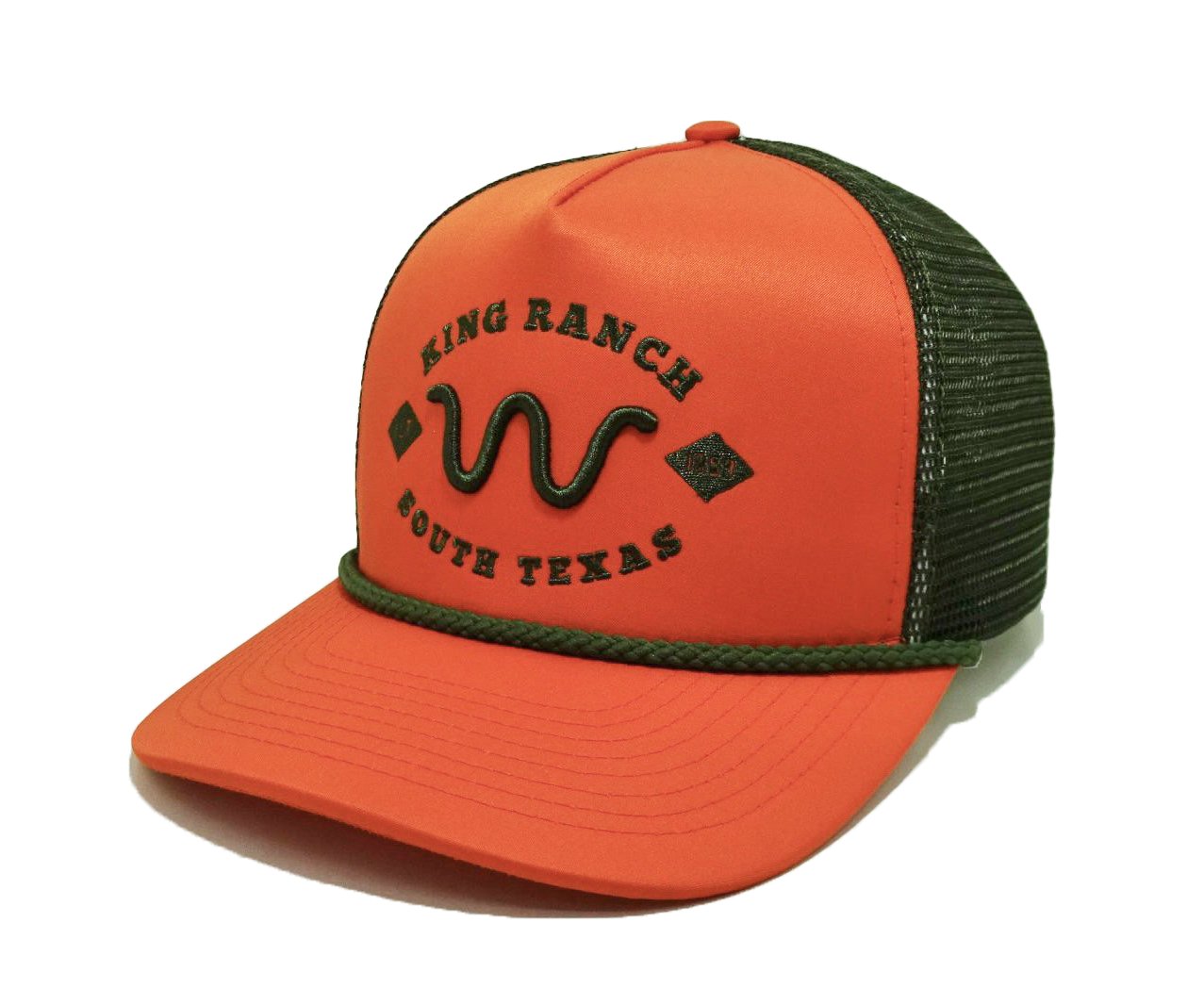 King Ranch Tom Lea 5 Panel Truck Driver Cap Gorras Custom Brand Logo Truck Driver Cap With Rope OEM Vietnam Headdress Custom Hat