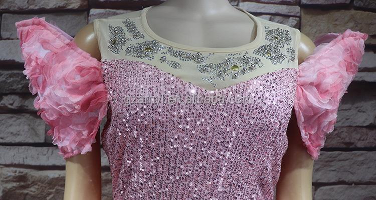New Rhinestone Sequins African Costume Church Women Women's Dress Embroidery African Design Dress Mesh Women's Dress Women's Dress