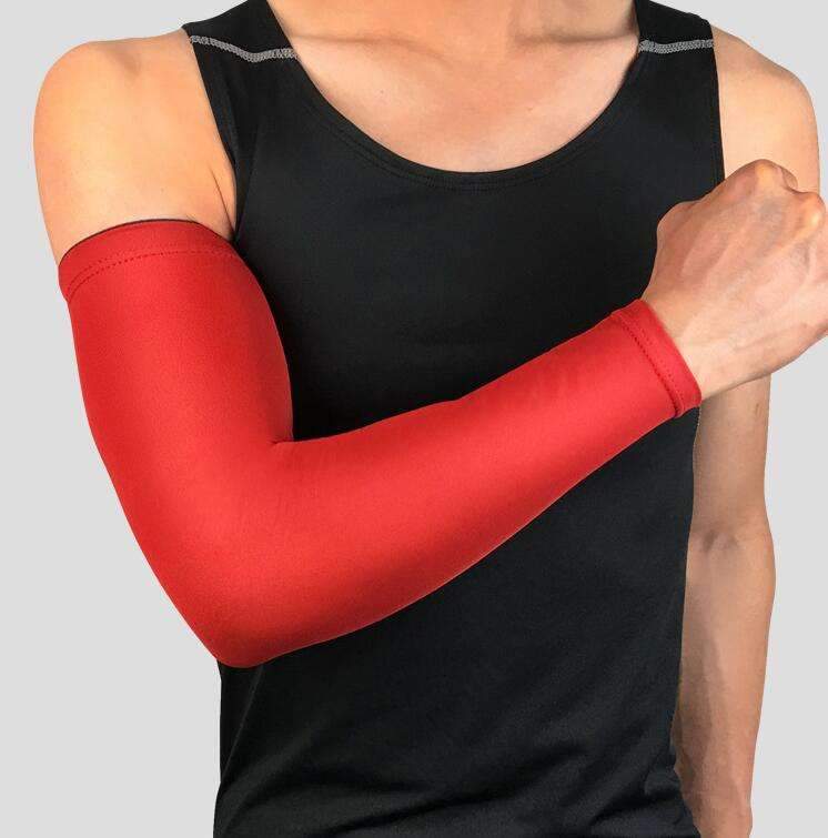 Customized Logo UV Sunscreen Cooling Compression Sports Arm Cover Riding Fishing Harness Sublimation Blank Arm Cover
