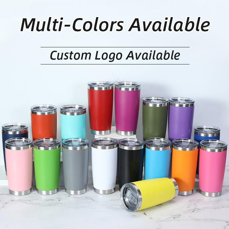 20 Oz 30 Oz Double Wall Vacuum Insulated Travel Coffee Cup Tumbler Stainless Steel Tumbler Cup Mug