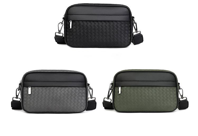 2024 Hot Sling Bag Travel Luxury Crossbody Bag Pu Leather Men Shoulder Bag