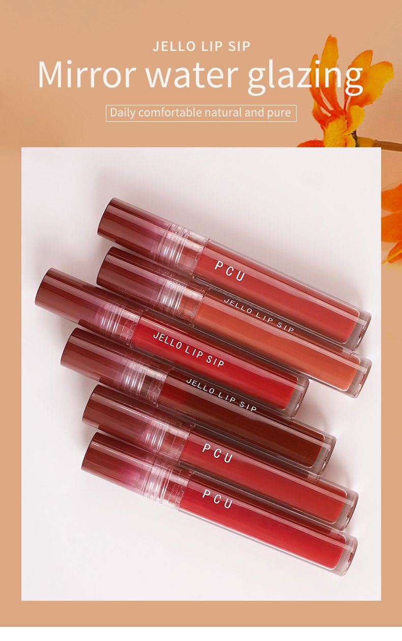 Wholesale Plump Jelly Lip Gloss Moisturizing Non-fading Water Gloss Mirror Lip Glaze Gloss Lip Gloss