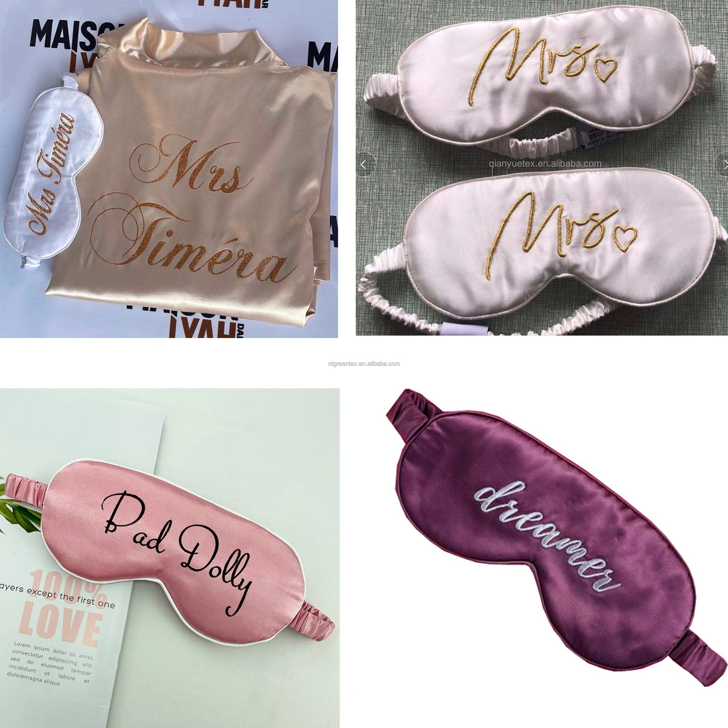 Ready To Ship Smooth And Soft Silk Satin Sleep Eye Mask 35 Color In Stock Wholesale Generation Eye Mask And Accessories