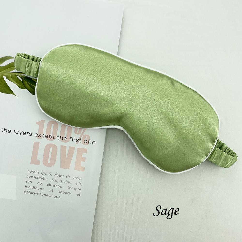 Ready To Ship Smooth And Soft Silk Satin Sleep Eye Mask 35 Color In Stock Wholesale Generation Eye Mask And Accessories