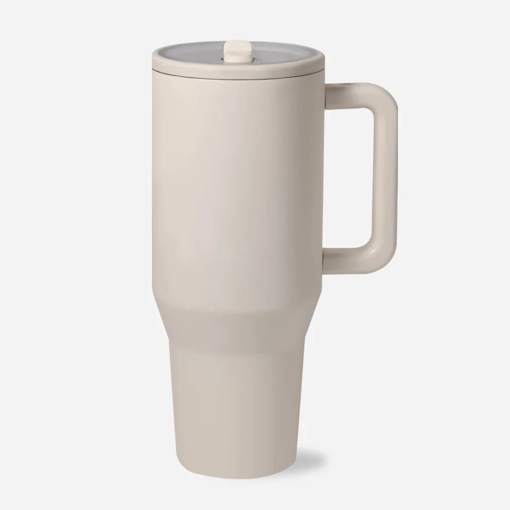 Chufeng 2024 New 40 Oz Anti-leakage Roller Bottle Insulated Vacuum 40 Oz Travel Mug With Handle