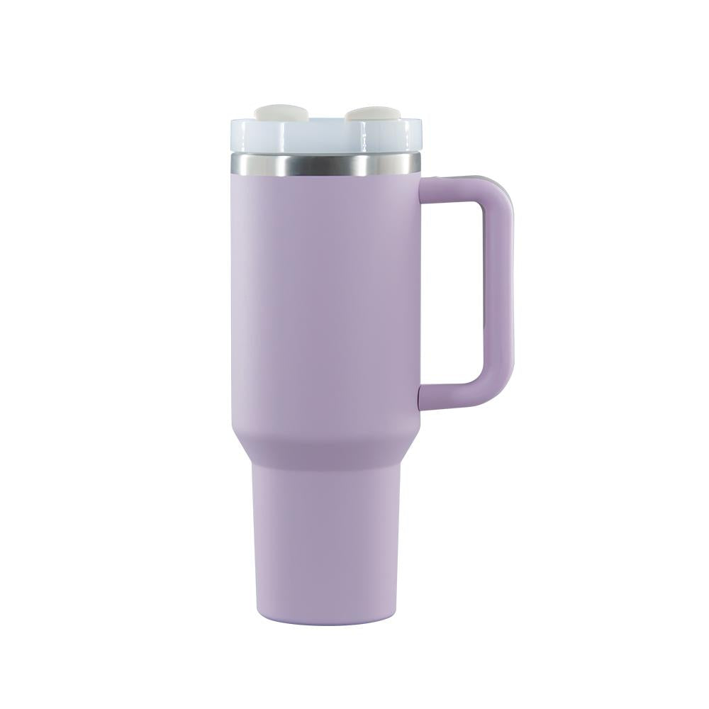 Tazas De Cafe Termo Tumbler Pipette Cup 40 Oz Vacuum Coffee Tumbler Stainless Steel Coffee Travel Mug 40 Oz Tumbler With Handle