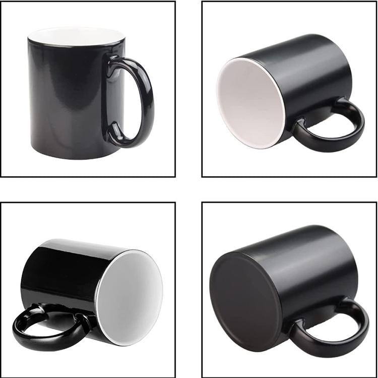 11 Oz Gift Box Modern Custom Printed Logo Ceramic Hot Coffee Water Sublimation Thermochromic Magic Mug