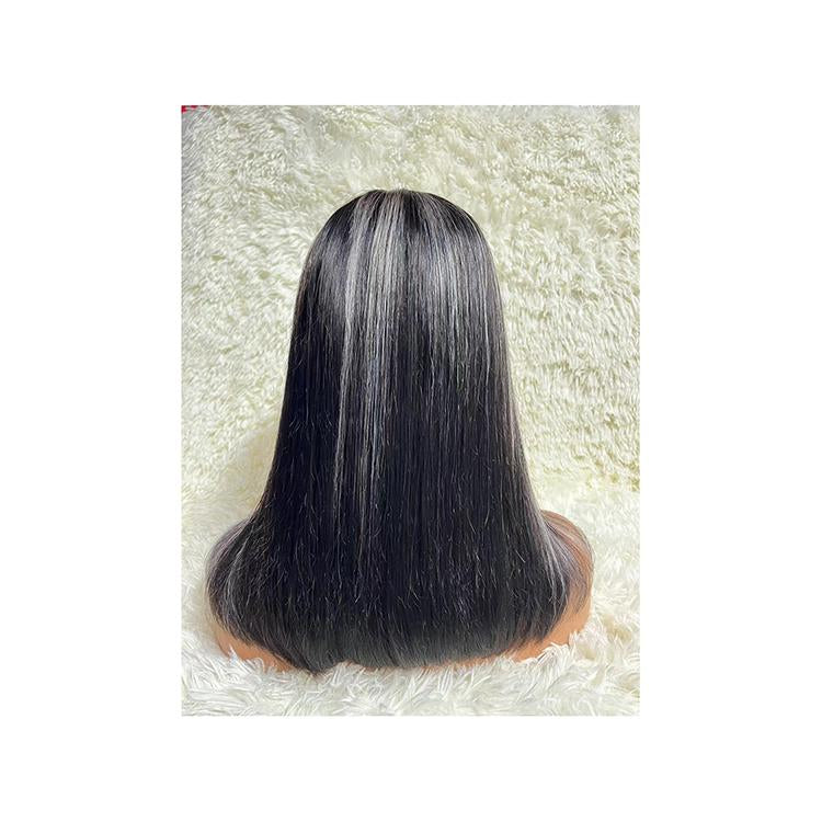 Factory Hot Sale High Quality Cuticle Aligned Lace Front Wig Real Hair Suit Human Hair Wig