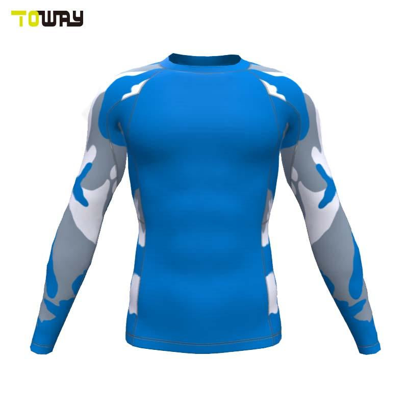 Sublimation Custom Design Bjj Rash Guard Wholesale