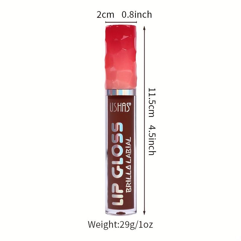 Meisha Hot Lip Gloss Matte Finish No Fading Moisturizing Lip Glaze No Stick Liquid Lipstick Private Label