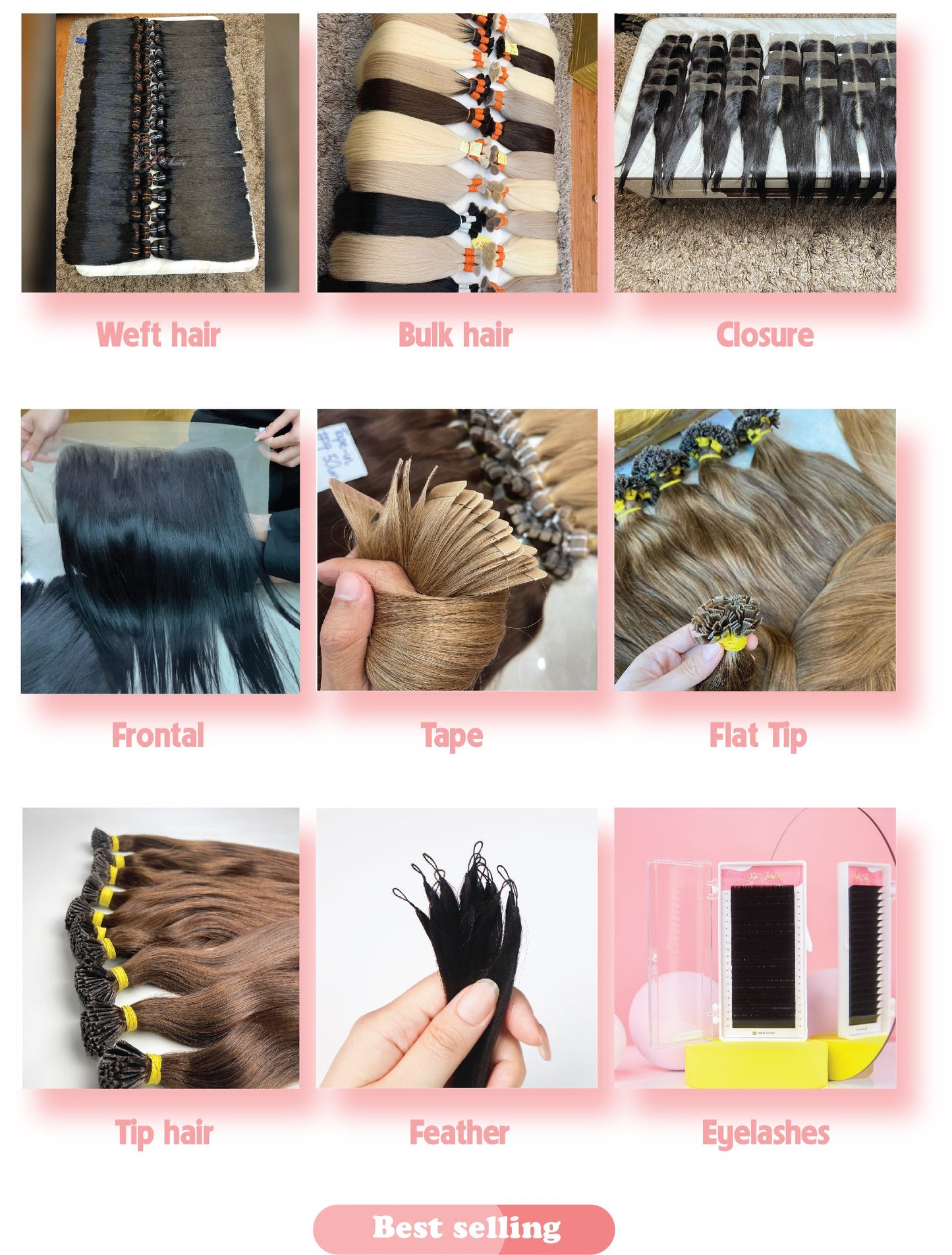 Vietnam Hair Factory Wholesale Weft Bone Straight Large Stock Top Quality Original Hair 100% Remy Hair