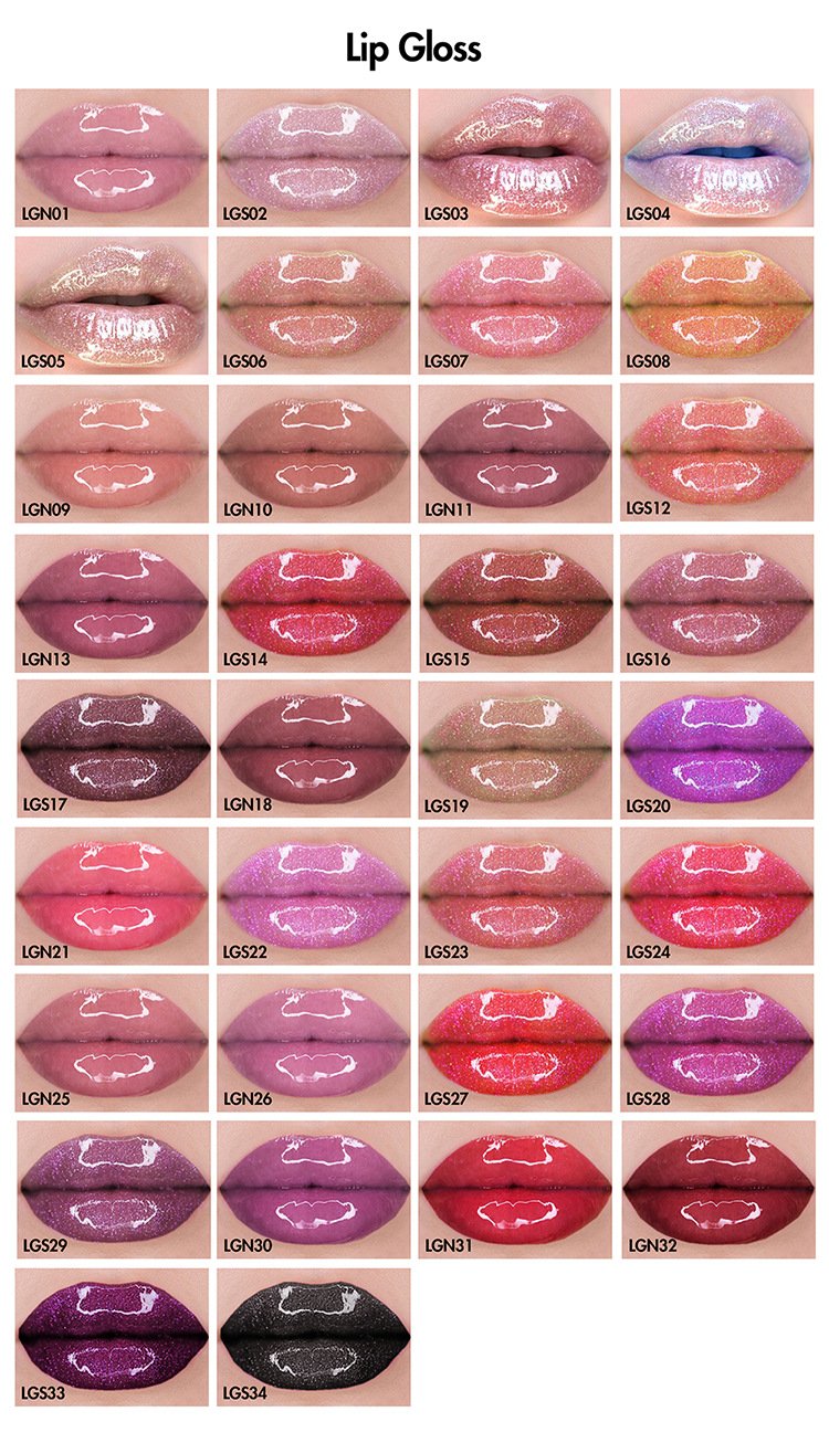 Wholesale No Logo Waterproof Gloss Vegetarian Matte Lip Gloss Private Label Luxury Micro Gloss Lip Gloss Base DIY Lip Gloss
