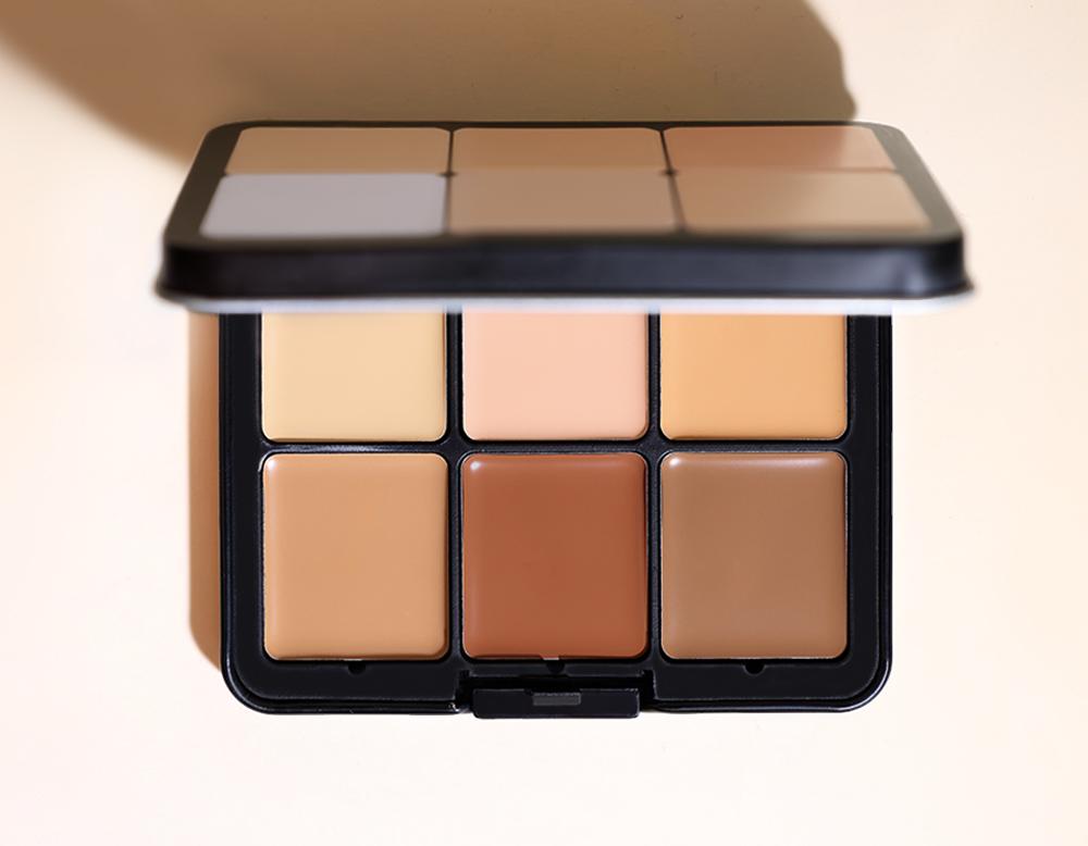 Facial Makeup Palette Contour Concealer 12 Color Cream Concealer Palette Private Label Professional Makeup