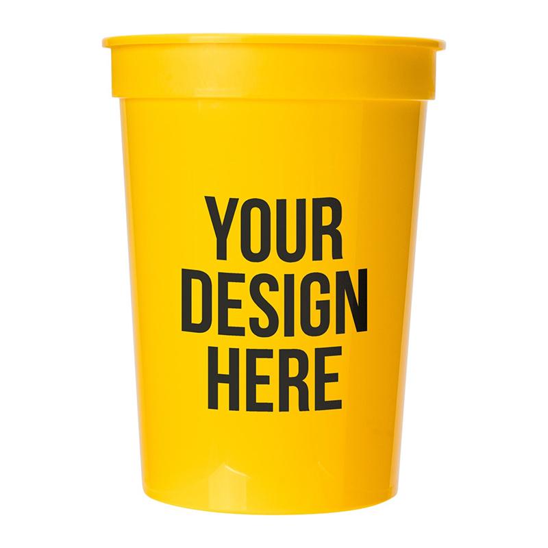 Football Game Use Low Price Custom Logo Plastic Cup Durable Environmental Protection 12 Oz 16 Oz 24 Oz 32 Oz Stadium Cup
