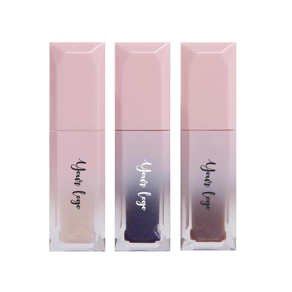 Private Label Lip Gloss Supplier Gloss Transparent Shiny Lasting Lip Gloss Suit