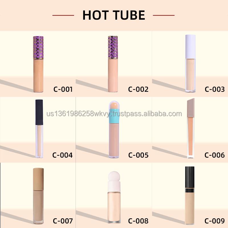 High Quality Private Label Vegetarian Full Coverage Waterproof Concealer Liquid Custom HD Concealer