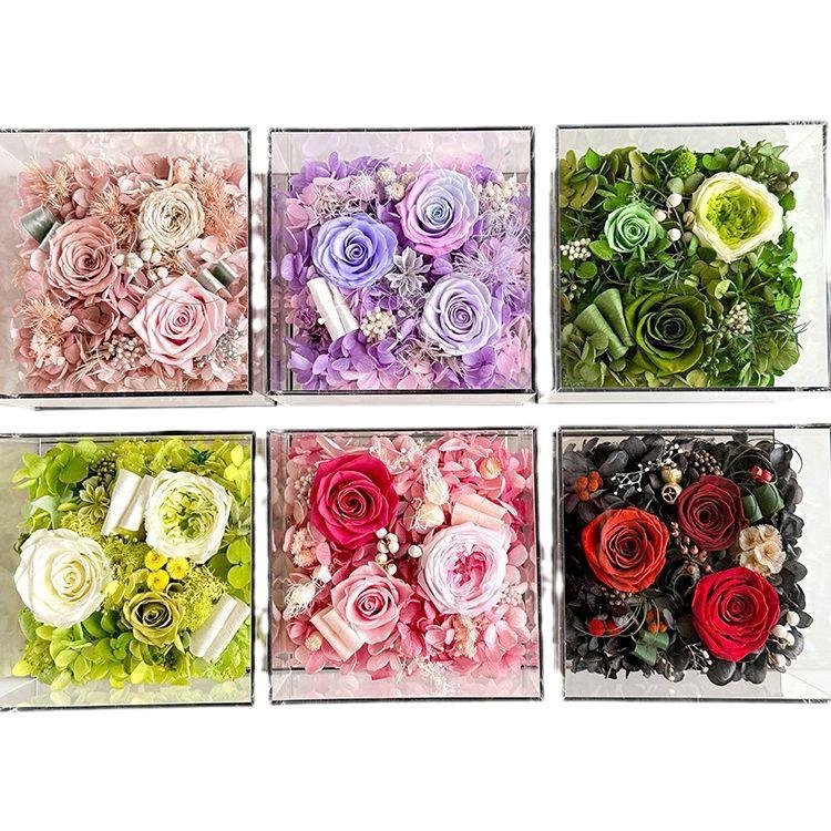 AYOYO OEM Preserved Rose Forever Flower And Plant Decoration Material Eternal Flower