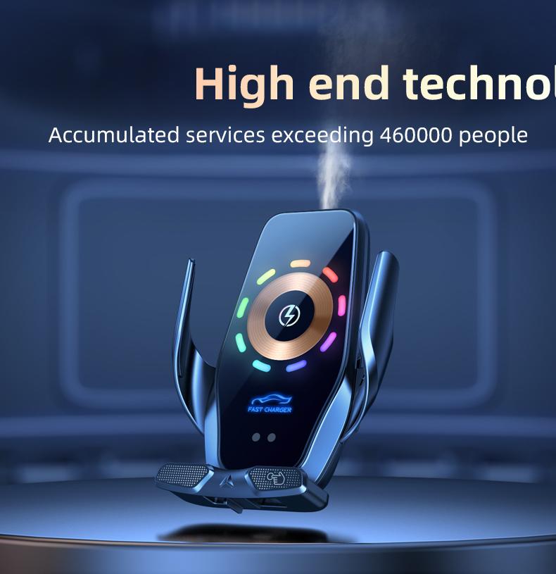 Wireless Car Charger Fast Charging Mobile Phone Holder Car Aromatherapy Holder Mobile Phone Holder Wireless Charger Mobile Holder