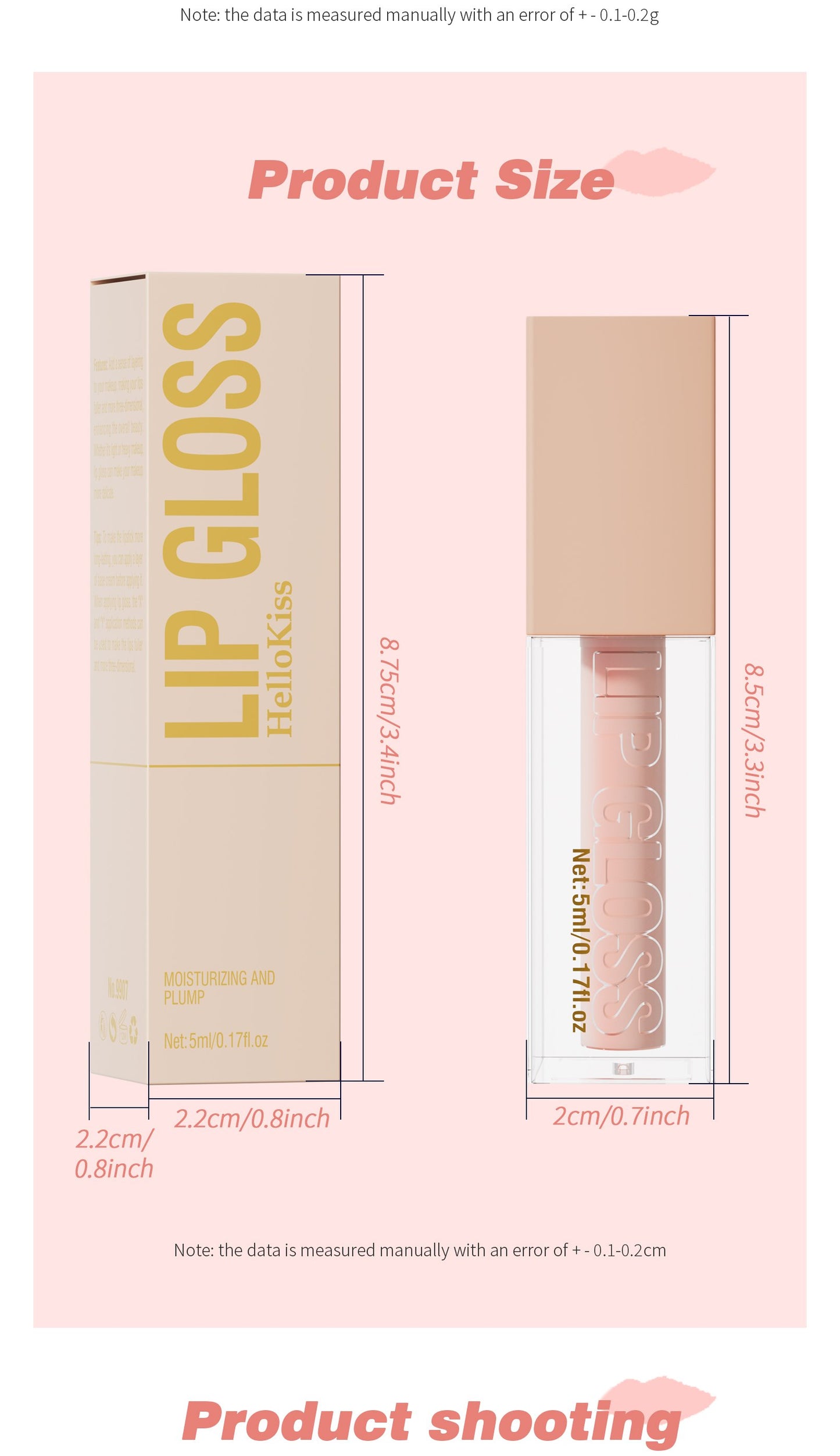 Lip Gloss Moisturizing Lip Gloss Hyaluronic Acid Moisturizing Gloss Lip Gloss