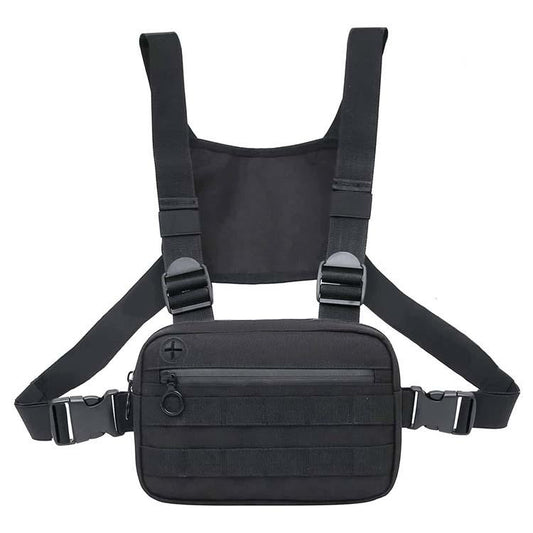 Lightweight Sport Crossbody Bag Tactical Chest Bag Vest Men's Chest Bag
