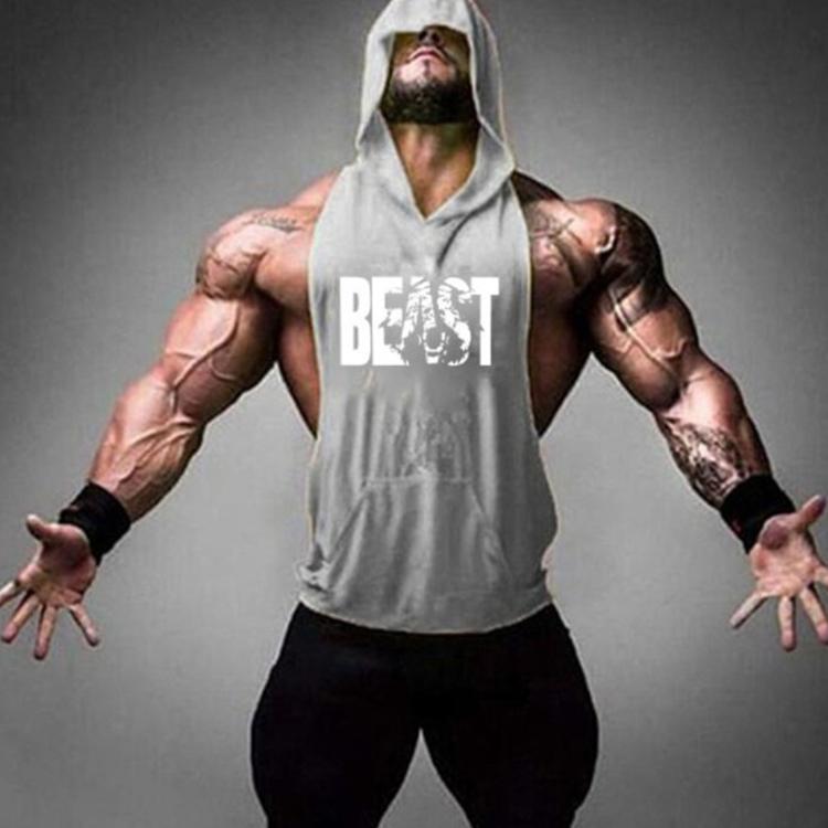 Customized Polyester Custom Stringer Vest Gym Men's Wholesale Sports Vest Low Price Men's Vest With Custom Logo