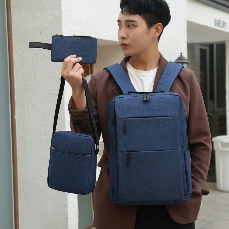 Anti-theft Men's Chest Bag Good Shape Beautiful Waterproof USB Rechargeable Crossbody Bag