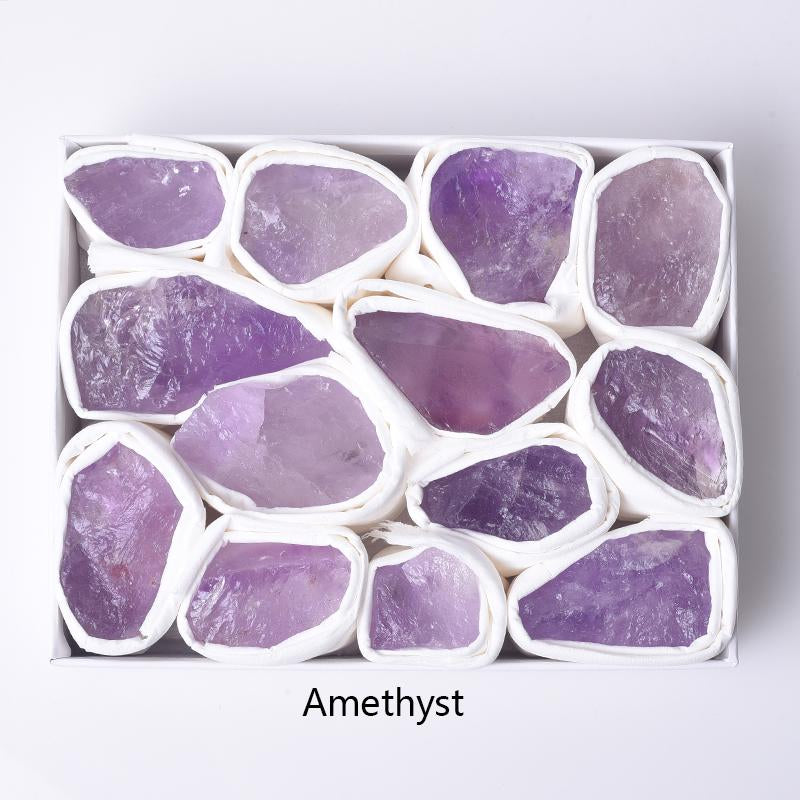 Factory direct sales natural crystal money tree handmade crystal purple home decoration ornaments