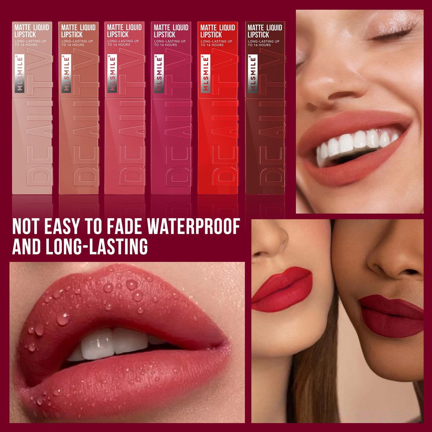 New Listing Non-stick Multi-color Long-lasting Velvet Texture Gloss Lip Gloss