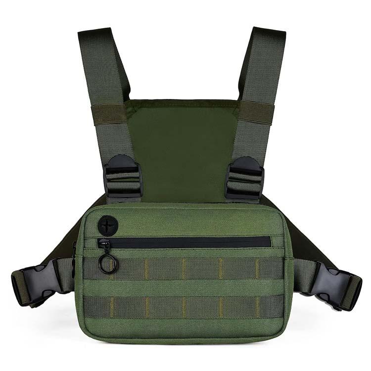 Lightweight Sport Crossbody Bag Tactical Chest Bag Vest Men's Chest Bag