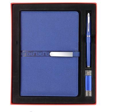 Corporate Gift Souvenirs Customized Logo For Guests Notebook Journal With Pen And Flask Umbrella USB Power Bank