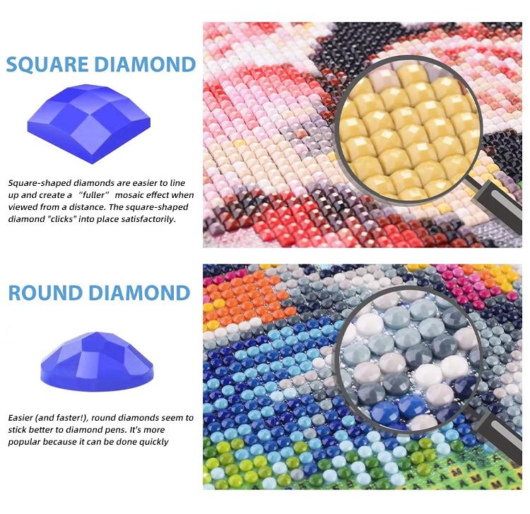 DIY customized 40*50 diamond painting set for adults full diamond round diamond pitula 5d diamond painting