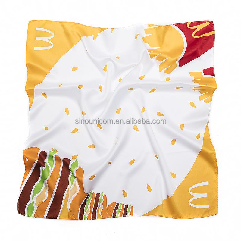 100% 丝巾印花服务设计师foulard socie女士方形定制丝巾带标志100% silk scarf printing service designer fould socie ladies square custom silk scarf with logo