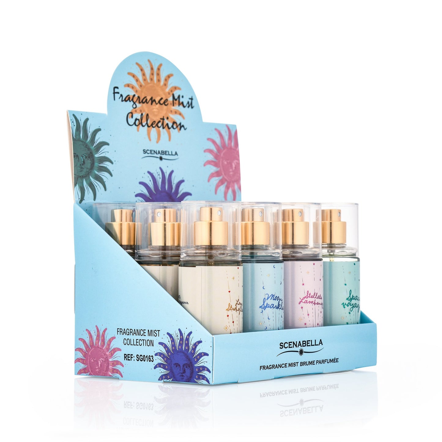 Travel Suit & Mini Perfume Body Spray Deodorant Suit