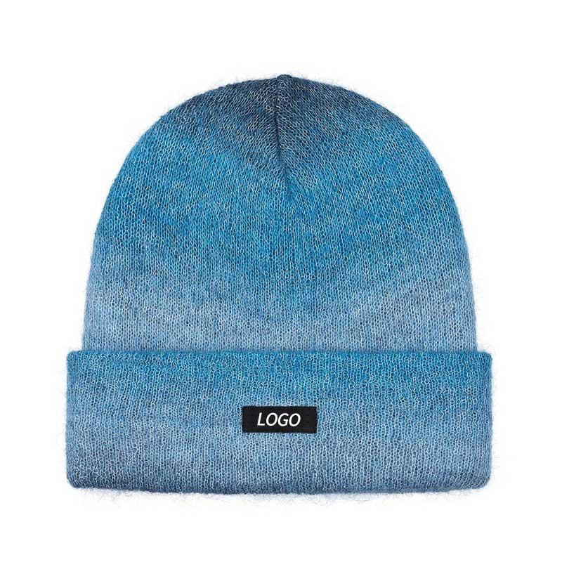 Fashion Autumn Hat Knitted Warm Scarf Men's Women's Wool Skateboard Unisex Hat Winter Knitted Hat Fleece Hat