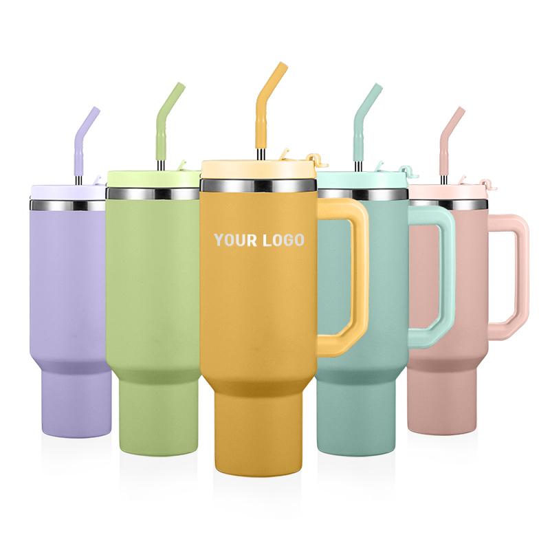 Wholesale Custom Travel Mug Insulated Leak-proof Stainless Steel Adventurer Tumbler 40 Oz Cold Drink