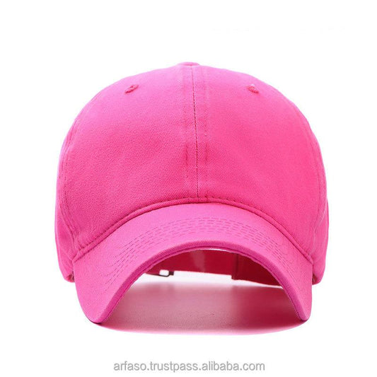 Unisex Cotton Baseball Cap Korean Fluorescent Green Pink Spring And Autumn Sports Cap Sun Hat Hip Hop Hat Wholesale