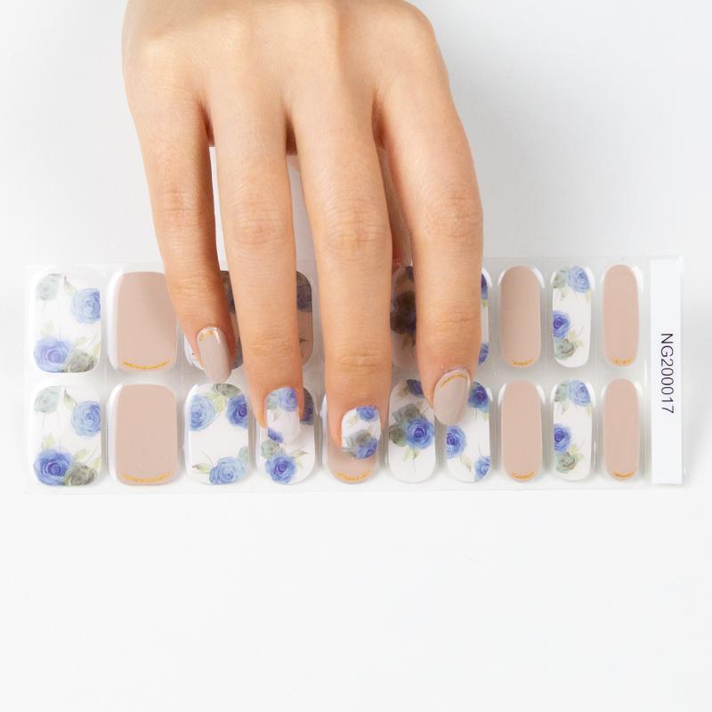 2025 Wholesale Amazon Best Selling New Brand UV Gel Nail Polish Nail Wraps Gel Varnish Nail Polish Sticker