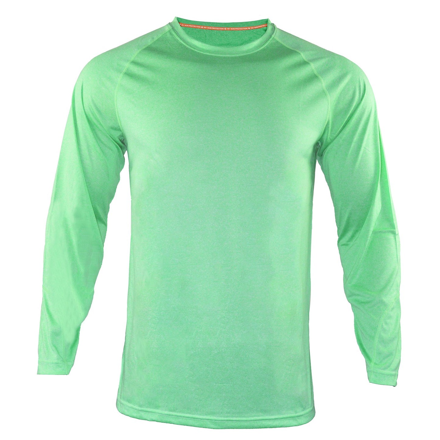 US Size In Stock Blank Wicking Breathable Upf50 Men's Performance Long Sleeve Fishing Shirt