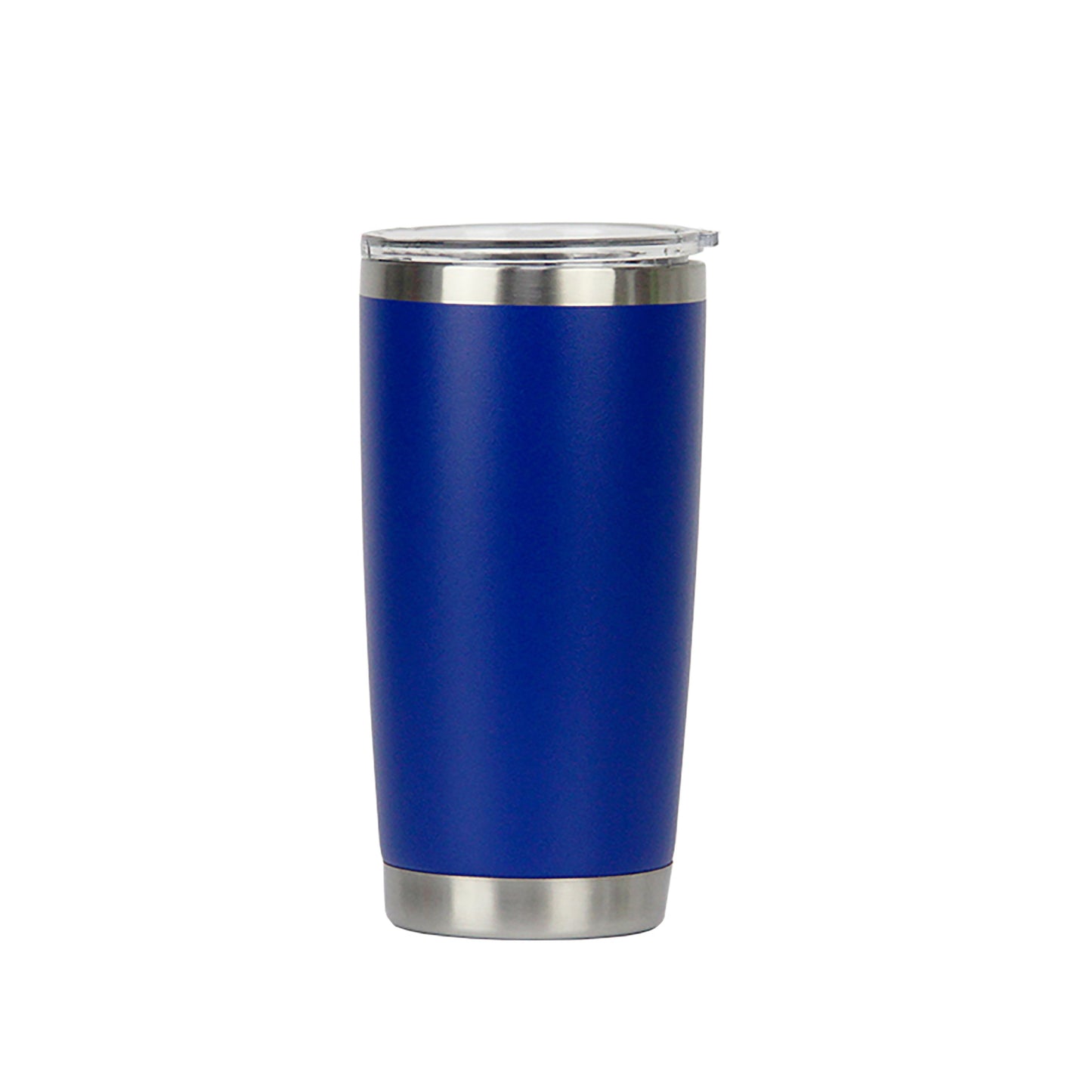 Custom 20 Oz Tumbler Cup With Powder Coated Color Double Wall Stainless Steel 20 Oz Coffee Tumbler With Lid And Straw