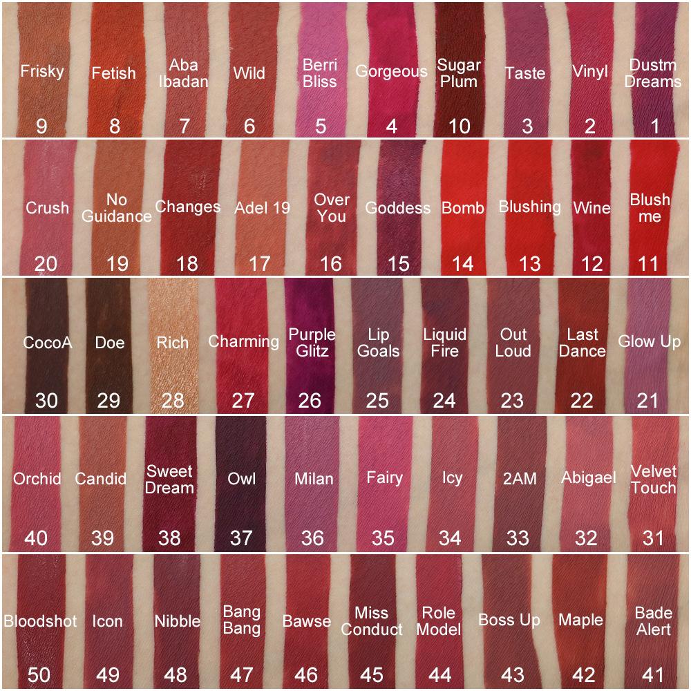 Glossy Lip Gloss Moisturizing 80 Color High Pigment Waterproof Custom Logo Matte Lip Gloss Vegetarian Cruel Free Wholesale Price