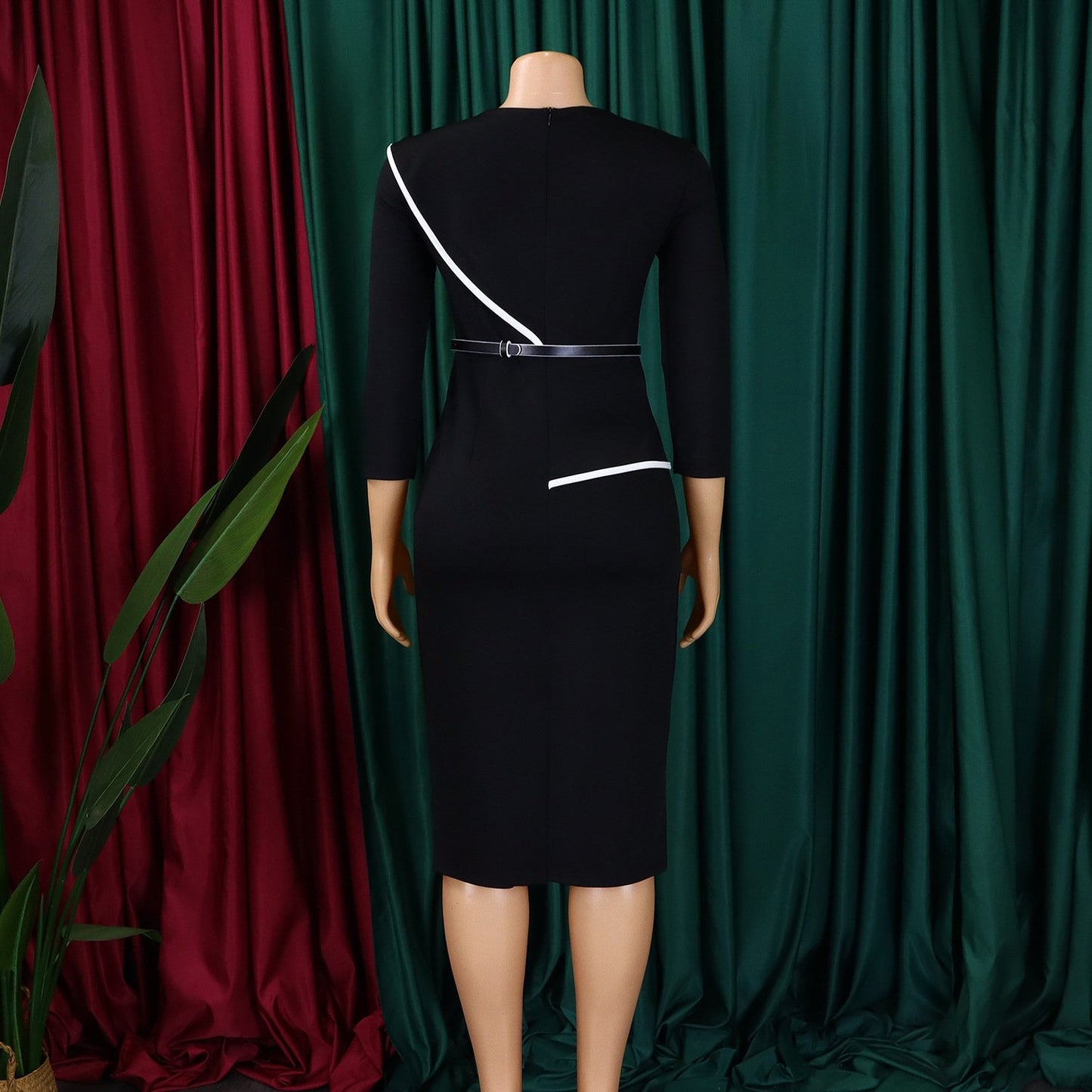 2025 Latest Design Spring Women's Casual Elegant O Collar Long Sleeve Office Women's African Women's Clothing