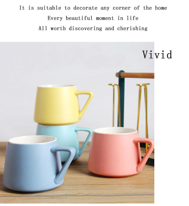 Redeco Custom Mug Luxury Creative Ceramic Plate Cup Ceramic Coffee Cup Gift Home Decorations