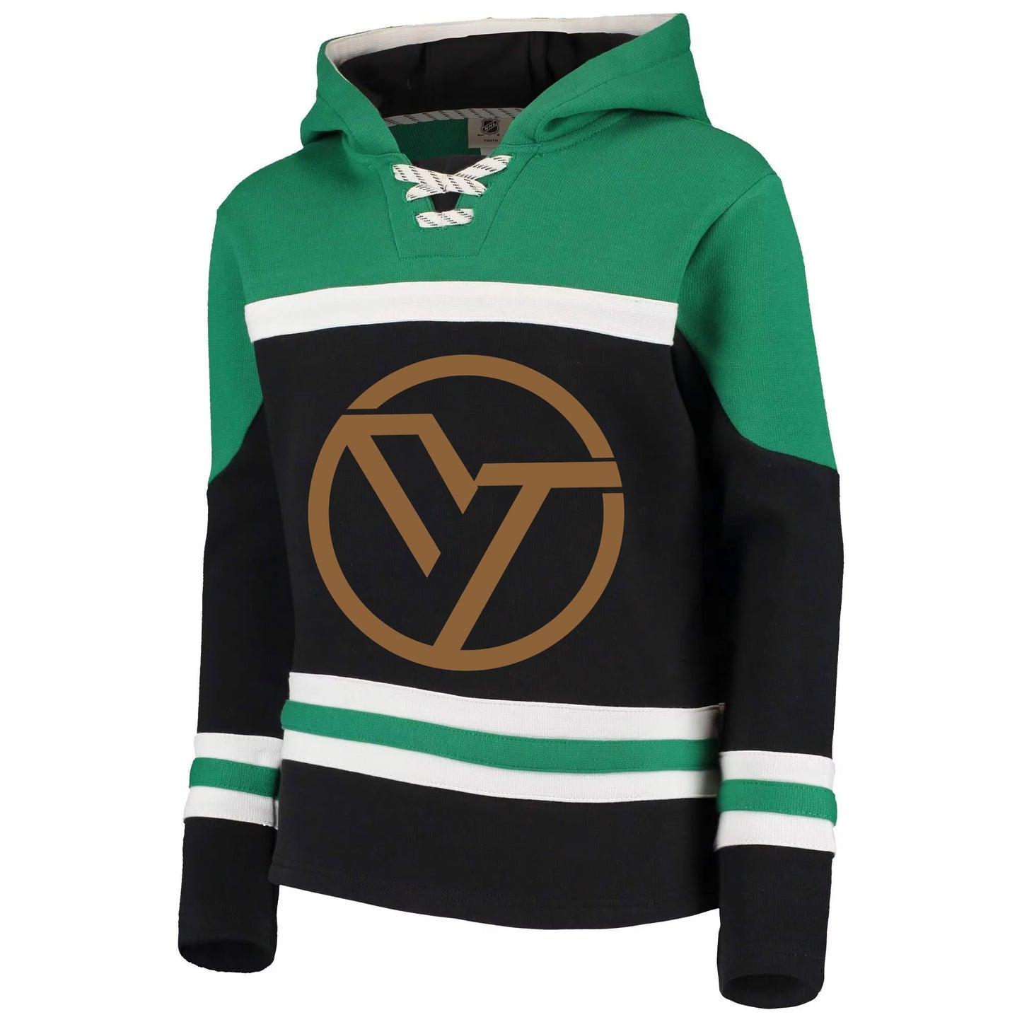 Wholesale Custom Sublimation Embroidered Logo Blank Hockey Sweatshirt Hoodie