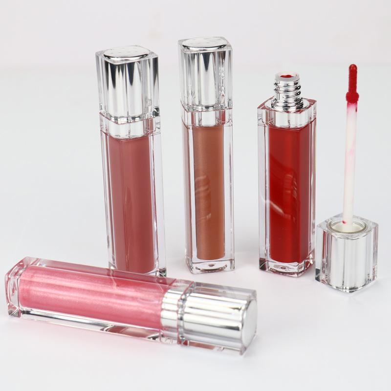 Glossy Lip Gloss Moisturizing 80 Color High Pigment Waterproof Custom Logo Matte Lip Gloss Vegetarian Cruel Free Wholesale Price