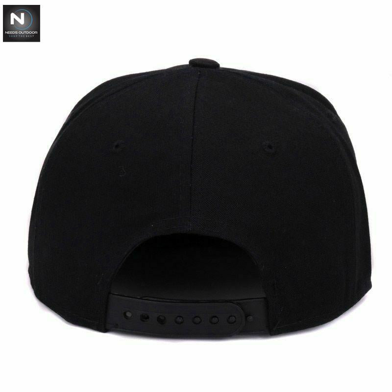 Custom Hat Snapshot Back Hat Hip Hop Baseball Flat Adjustable Skull Embroidered Men's Hat