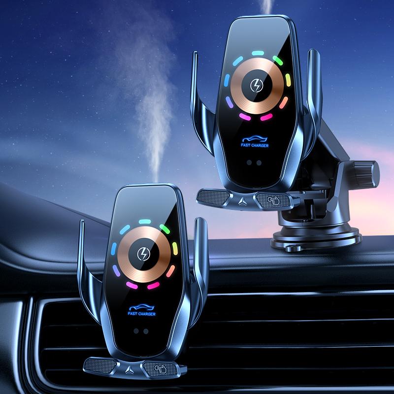 Wireless Car Charger Fast Charging Mobile Phone Holder Car Aromatherapy Holder Mobile Phone Holder Wireless Charger Mobile Holder