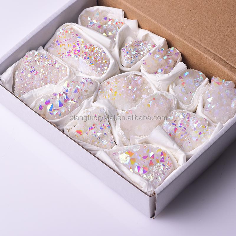 Factory direct sales natural crystal money tree handmade crystal purple home decoration ornaments