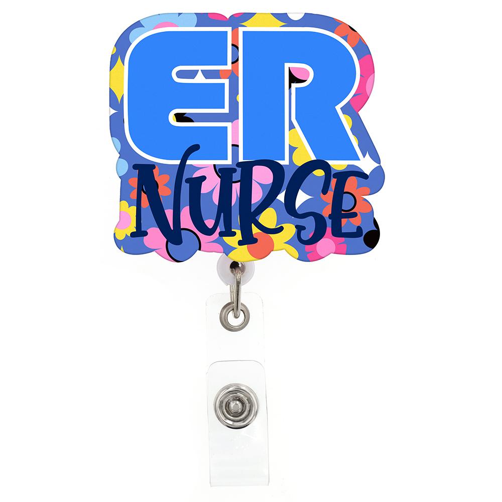 ABO Custom Wholesale Nurse RN Badge Scroll Scrub Life CNA Badge Scroll Nurse Accessories Badge Rack