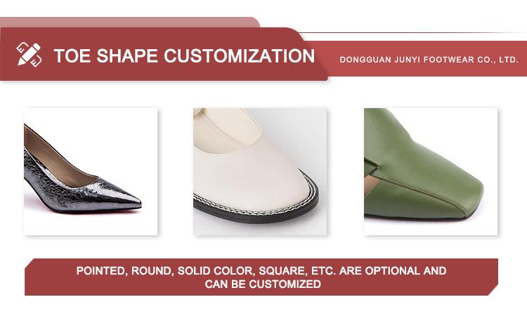 2024 Fashion Design Thick Heel Black Strap Low Heel Square Heel Shoes Ladies Sandals Custom Manufacturer OEM Ladies Sandals