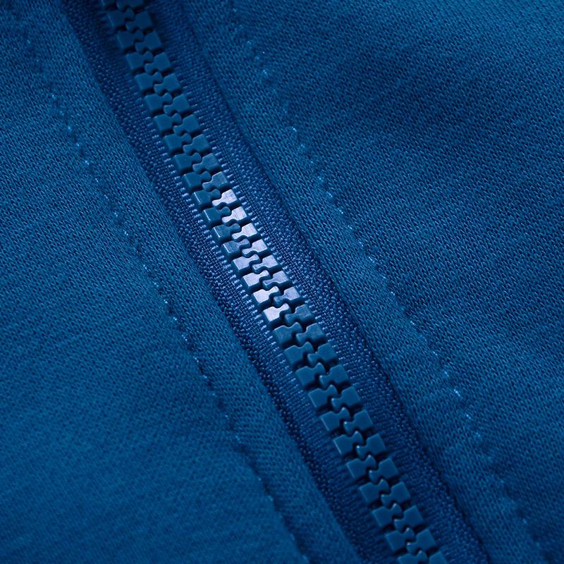 Men's Plain Sweatshirt Men's Wool Sweatshirt Suit Men's Suit Fur Lining Zipper